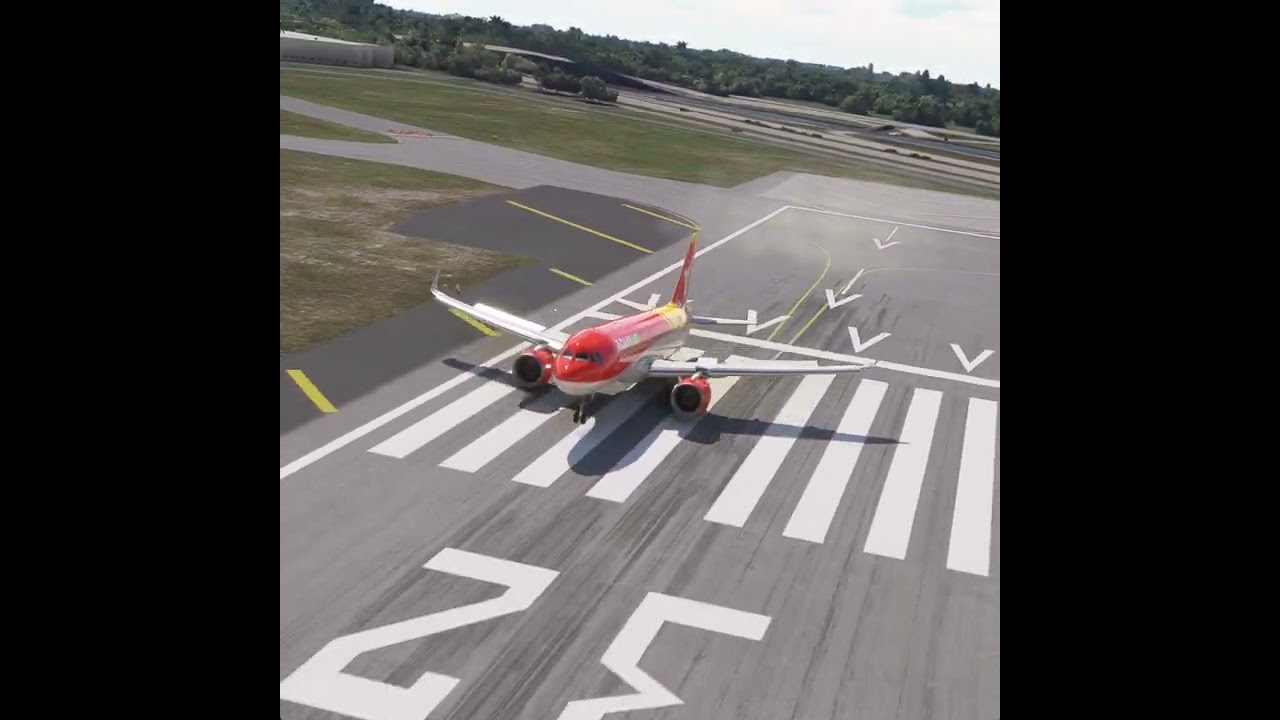 Impossible Landing!!! Amazing View before the Plane Landing eps.572