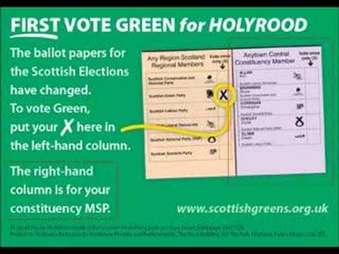 The 2007 Scottish elections new voting system expl...