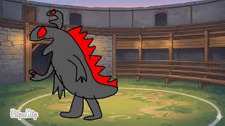 o dinossauro espinho vermelho vs dinossauro preto rex preto