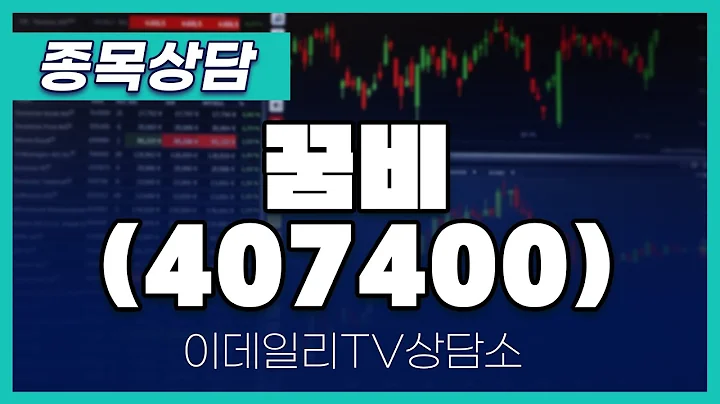 꿈비(407400) - 종목상담 김현구 멘토 (20241123)