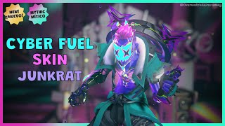 NEW!! CYBER FUEL Junkrat MYTHIC Skin FULL Showcase | Overwatch 2