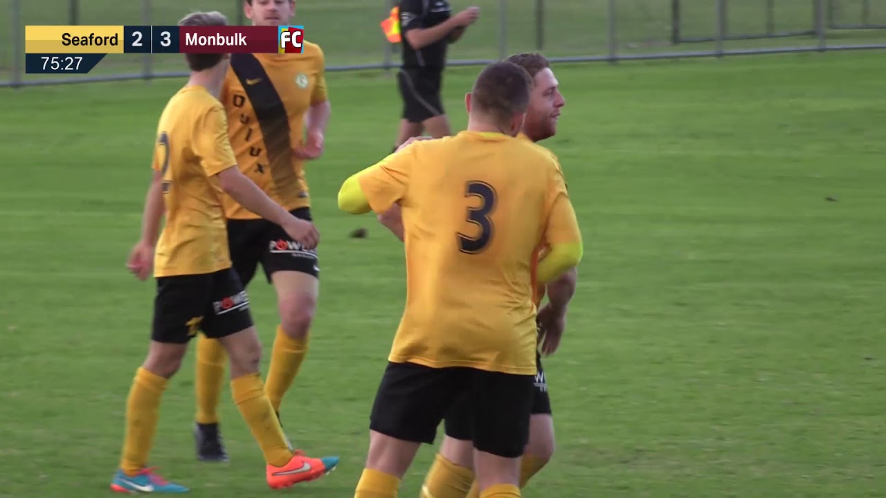 2018 FFV State 3 SE Rd 7 - Seaford United v Monbulk Rangers - YouTube