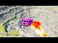 BeamNG.Drive - Leap Of Death Car Jumps and Falls Crashes #3