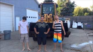 ALS Ice Bucket Challenge - Loader style!