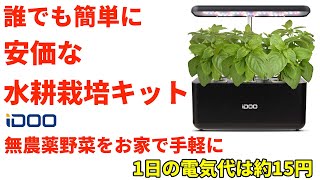 【開封&セットアップ】idoo 水耕栽培キット お家で気軽に野菜を育てる #水耕栽培