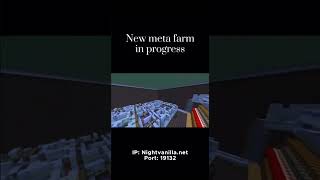 New meta farm #minecraft #mc #animation #minecraftbuilding