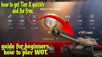 WOT beginner