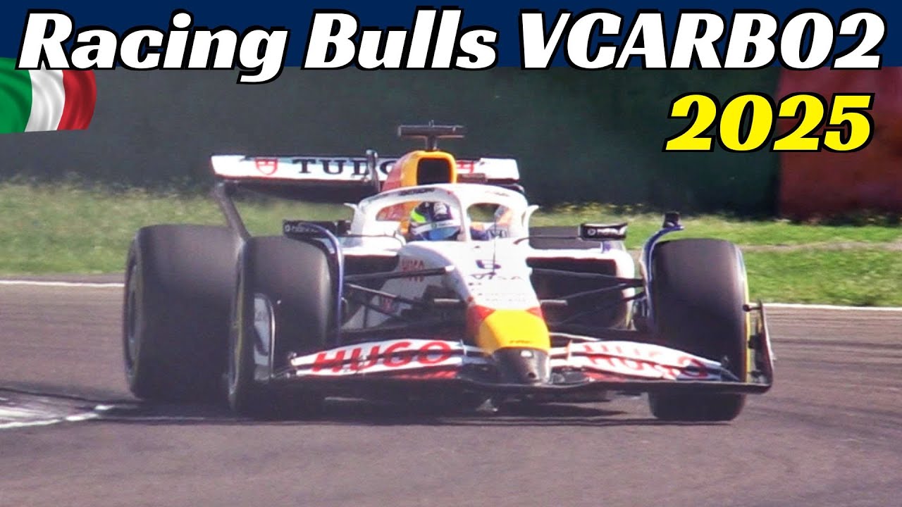 Racing Bulls Visa Cash App VCARB02 2nd Filming Day - Imola, July