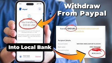 How to Withdraw Money From Paypal to Nigerian Local Bank Account
