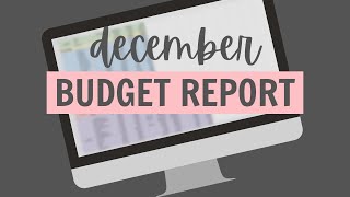December Budget Wrap Up // 2025 Annual Spending
