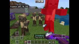 How to make a machine gun with minecraft commands!
