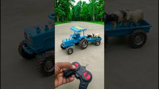 Unboxing Remote Swaraj Tractor Trolley Remote Control Die-Cast Model  Review | Testing &amp; #tractor