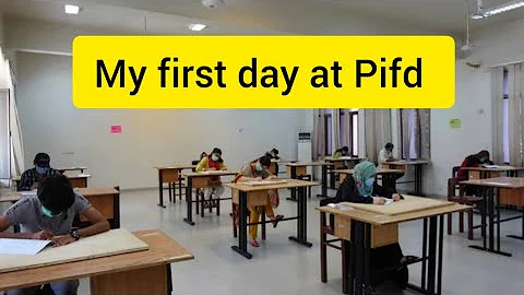 ~My first day at pifd 😍~Life in pifd university~ #arihcreation #pifd #trending #fashiondesigning