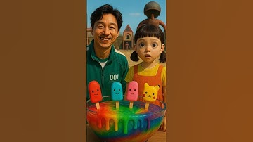 Squid Game Ai Jelly Popsclise ASMR #ai #asmr #squidgame2 #squidgame #shorts