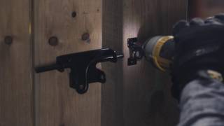 Installing a Slide Bolt Latch Net Worth