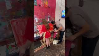 Splatter Painting - Family Session, Los Angeles, CA