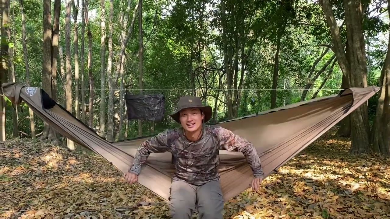 เปลมุ้งเดินป่า รุ่นที่ 2 #keithultralighthammock Hammock with mosquito net Gen2, 2023
