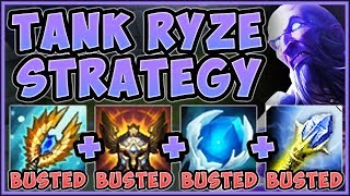 WTF! NEW BEST REWORKED RYZE BUILD?? 100% KITE/DODGE ALL ABILITIES! RYZE TOP S9! - League of Legends