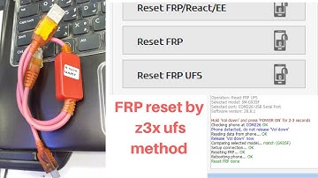 SAMSUNG S7 EDGE | SM-G935F | Nougat 7.0 frp remove by Z3X RESET FRP UFS Method.