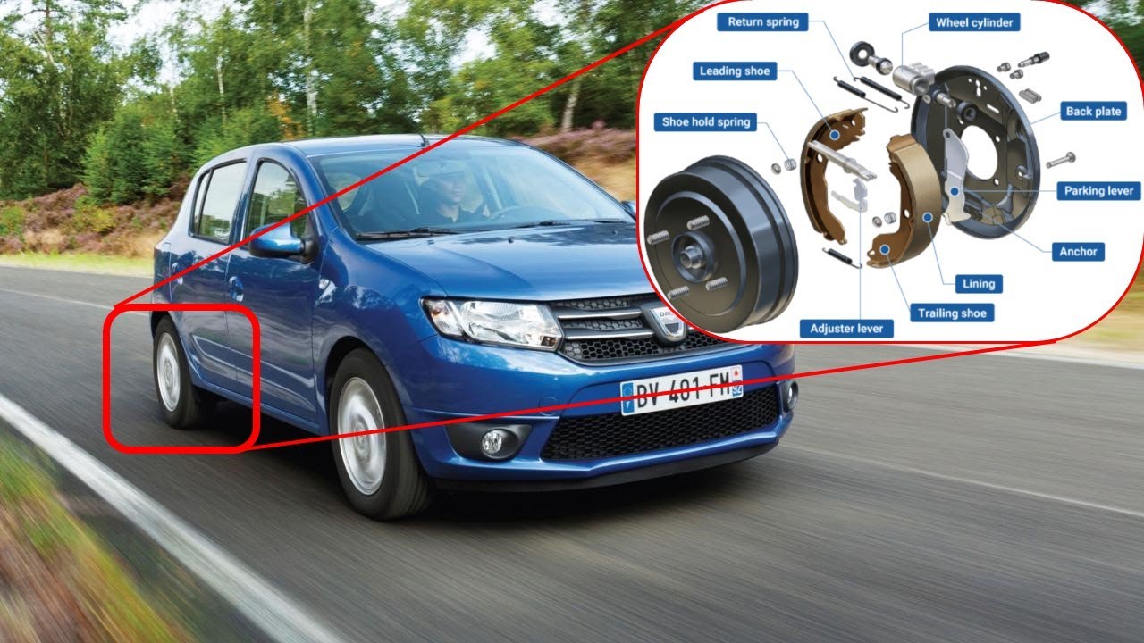 Dacia Sandero 1.5 dCi drum brake