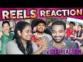 Kadhal kodumaigal reels  moj trolls  insta reelss reaction empty hand  tamil couple