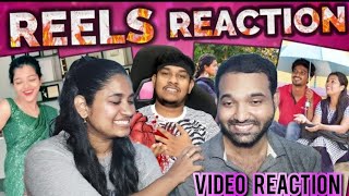 Kadhal Kodumaigal 💔🤣Reels & Moj Trolls | Insta Reels Videos Reaction| Empty Hand | Tamil Couple