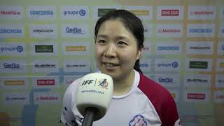 2019 Women's WFC - Interview with Yui Takahashi (JPN)