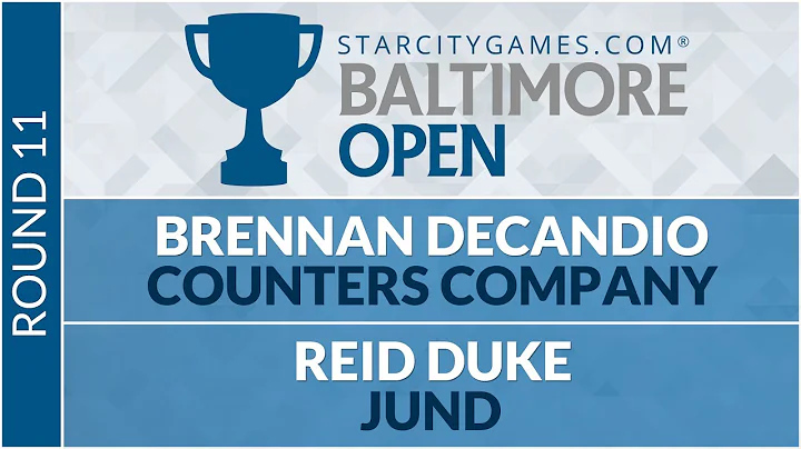 SCGBALT - Round 11 - Reid Duke vs Brennan Decandio