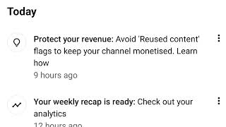 Avoid Reused Content flags to keep your channel Monetised explain full video |