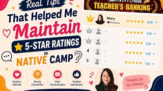 Real Tips That Helped Me Maintain 5-Star Ratings in Native Camp 🤍