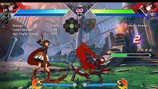 Ruby/Yumi midscreen crossup