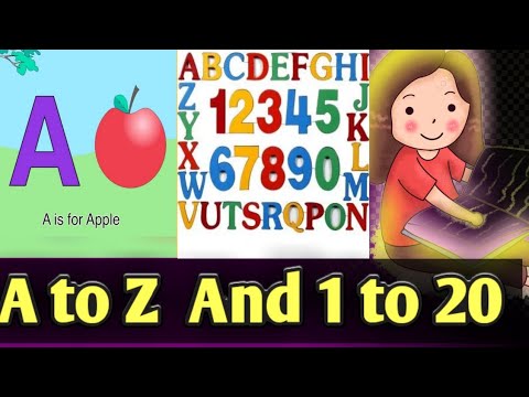 Alphabet Rhymes for kiss| A for apple b for ball | Numbee names |Number ...