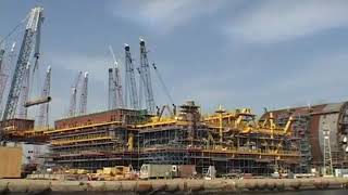 Deck Stacking for offshore platform