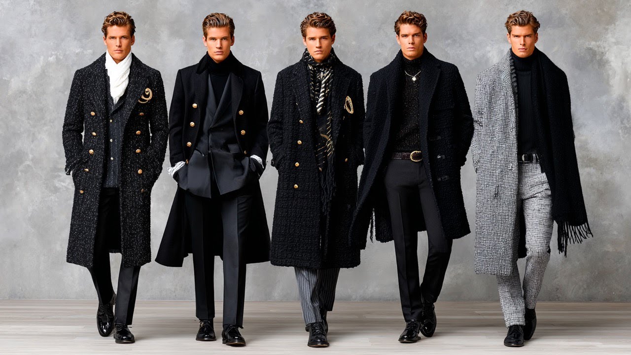 Идеи мужской одежды CHANEL осень-зима | Классический парижский стиль, влияние роскоши и современн...