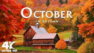 October 4K Enchanted Autumn Crimson Forests Breathtaking Golden Landscapes