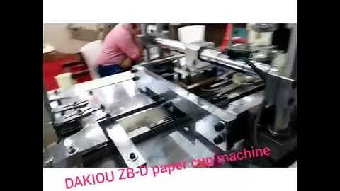 ZB D paper cup forming machine