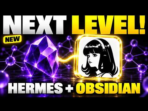 NEW Hermes Jarvis + Obsidian is Crazy!