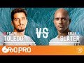 Filipe Toledo vs. Kelly Slater - Round of 16, Heat 1 - Oi Rio Pro 2019