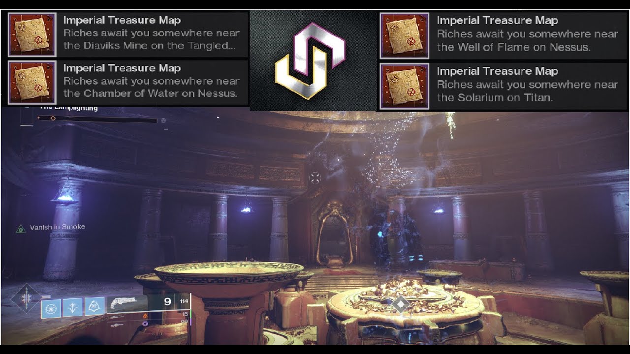 Destiny 2: Opulence Week 2 Treasure Map/Chest Locations