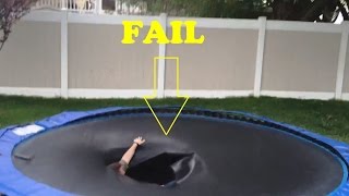 CAIDAS Y ACCIDENTES EN TRAMPOLIN | FAILS