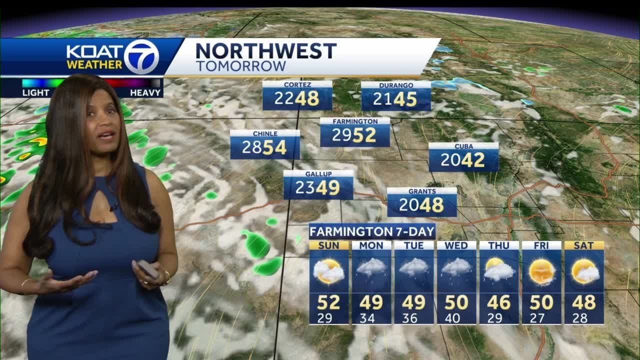 Slightly warmer Sunday, with a wetter week ahead - YouTube
