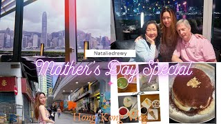 Hong Kong Vlog Mother's Day Central 中環+ Tsim Sha Tsui 尖沙嘴 Tram View Cafe, Harbour City Dinner