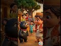 🐻Kalu Madari Aaya | कालू मदारी आया | भालू वाला आया Cartoon I Hindi Nursery Rhymes | MuSu Kids TV