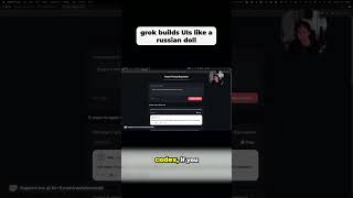 grok builds UIs like a russian doll
