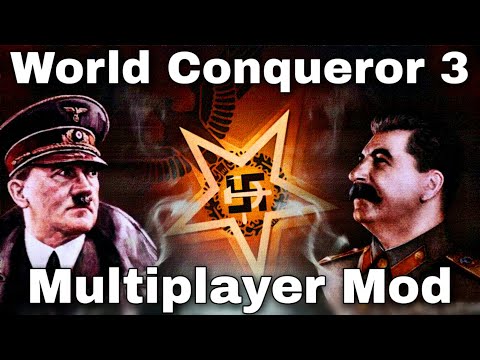 Видео: Игра на одном устройстве. Мод "Multiplayer Mod" на World Conqueror 3.