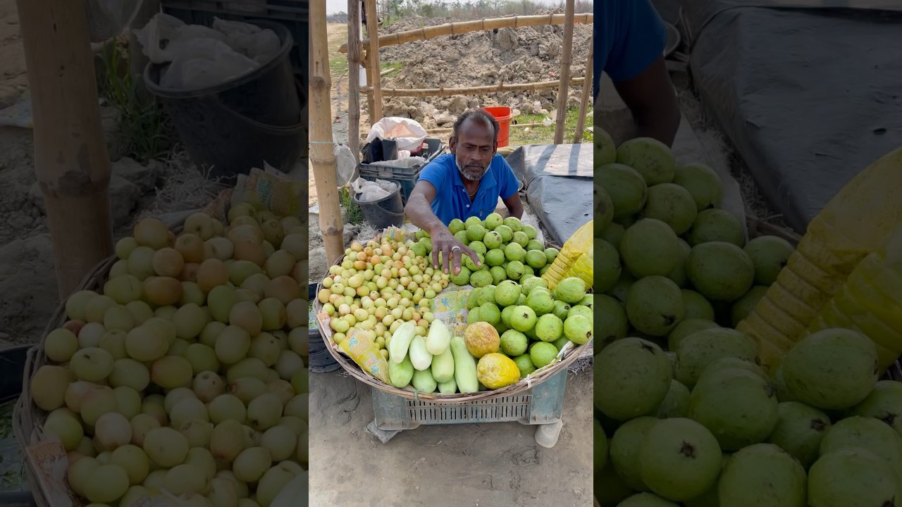 Amazing! Lemon Chaat in Kolkata, India 