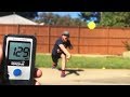 HOW FAST CAN I THROW A BLITZBALL? IRL BASEBALL CHALLENGE