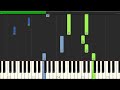 Secret garden  song from a secret garden  piano cover tutorials