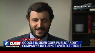 Google insider goes public about company's influence over elections