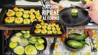 Zucchine Ripiene Alla Sassarese in Forno